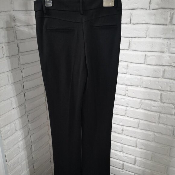 NWT Reaction Kenneth Cole Ladies Size 8 Black Dress Pants - Picture 2 of 15
